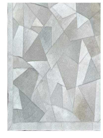 Artisan Olivia White Ivory Modern Crafted Rug