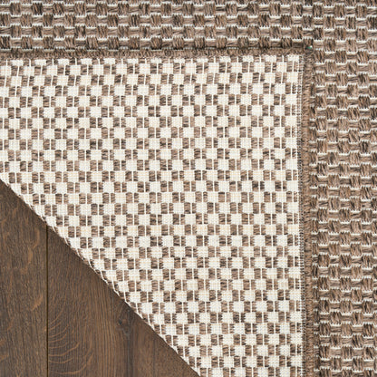 Nourison Home Tulum  Brown  Contemporary