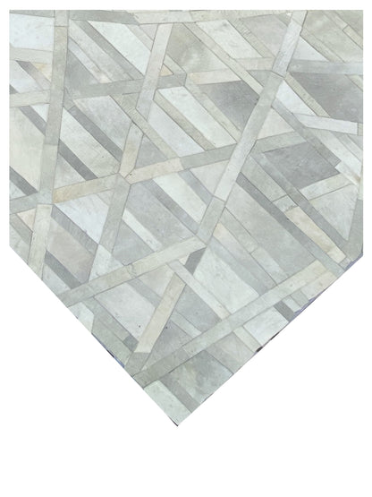 Artisan Olivia White Ivory Modern Crafted Rug