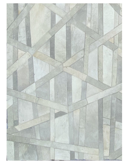 Artisan Olivia White Ivory Modern Crafted Rug