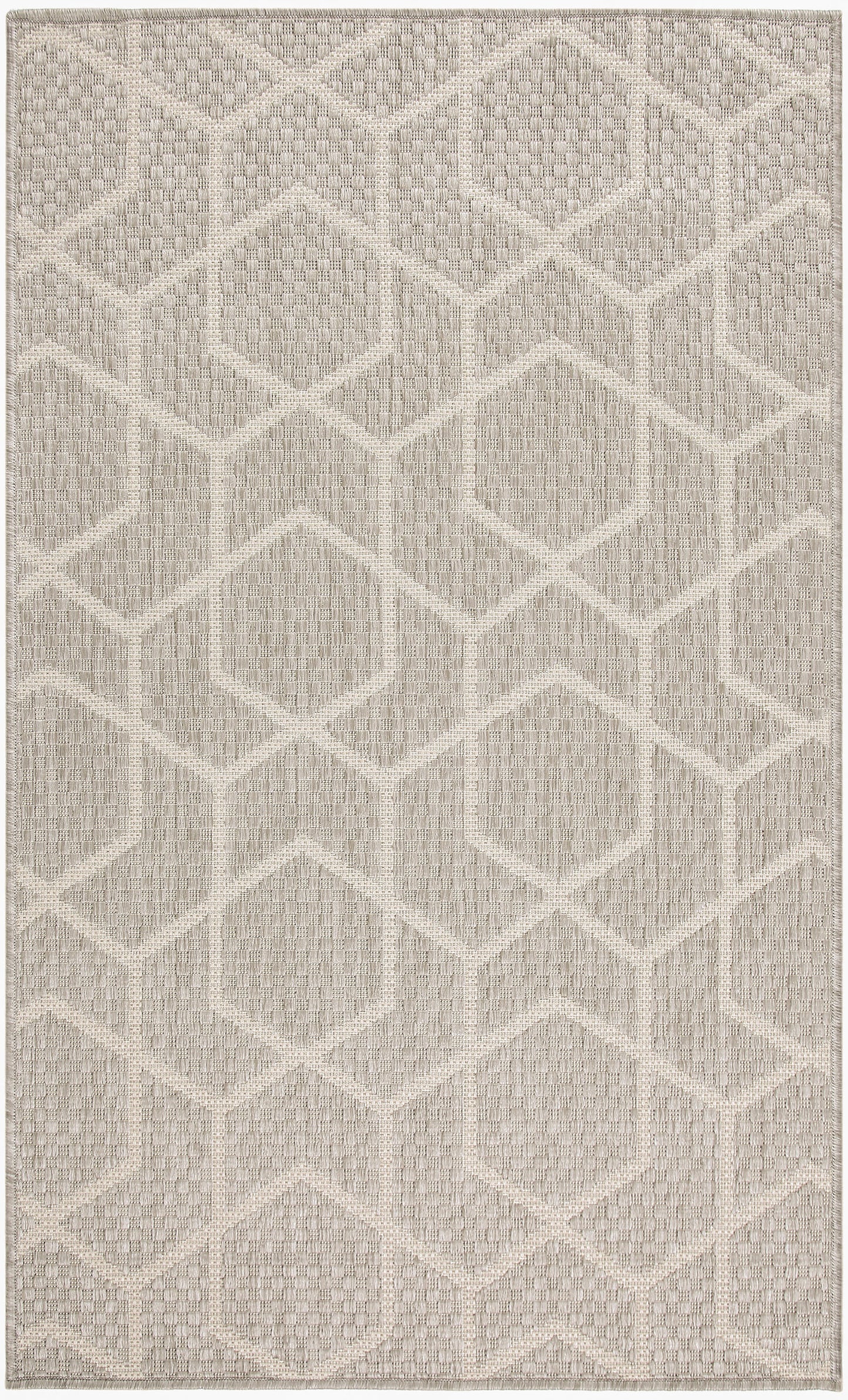 Nourison Home Horizon Indoor/Outdoor HOZ01 Grey Contemporary Power-loomed Rug