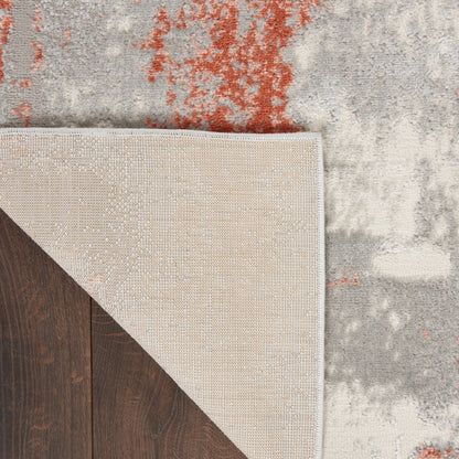 Nourison Home Elation  Grey Brick  Contemporary