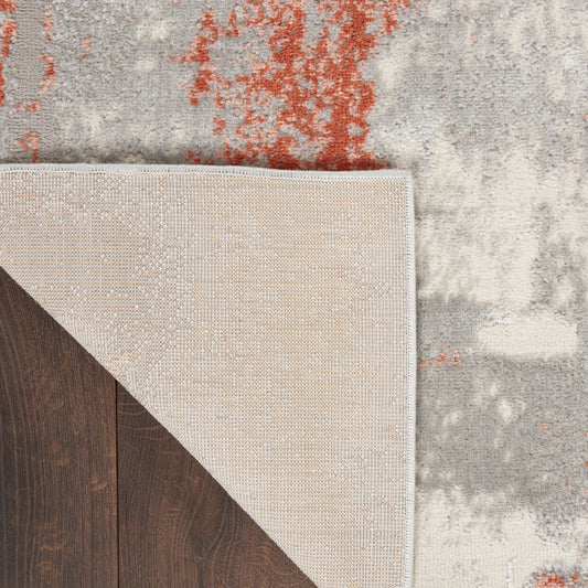 Nourison Home Elation  Grey Brick  Contemporary