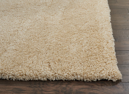 Nourison Home Malibu Shag  Cream  Contemporary