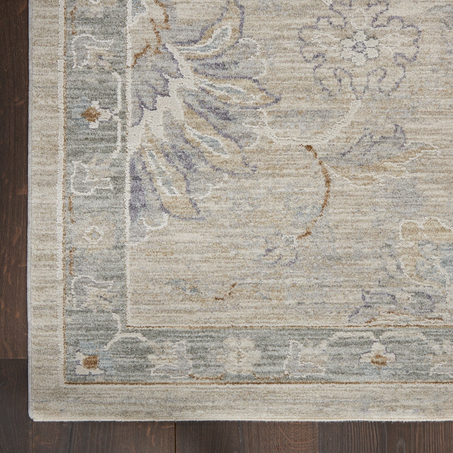 Nourison Home Infinite  Light Grey  Traditional