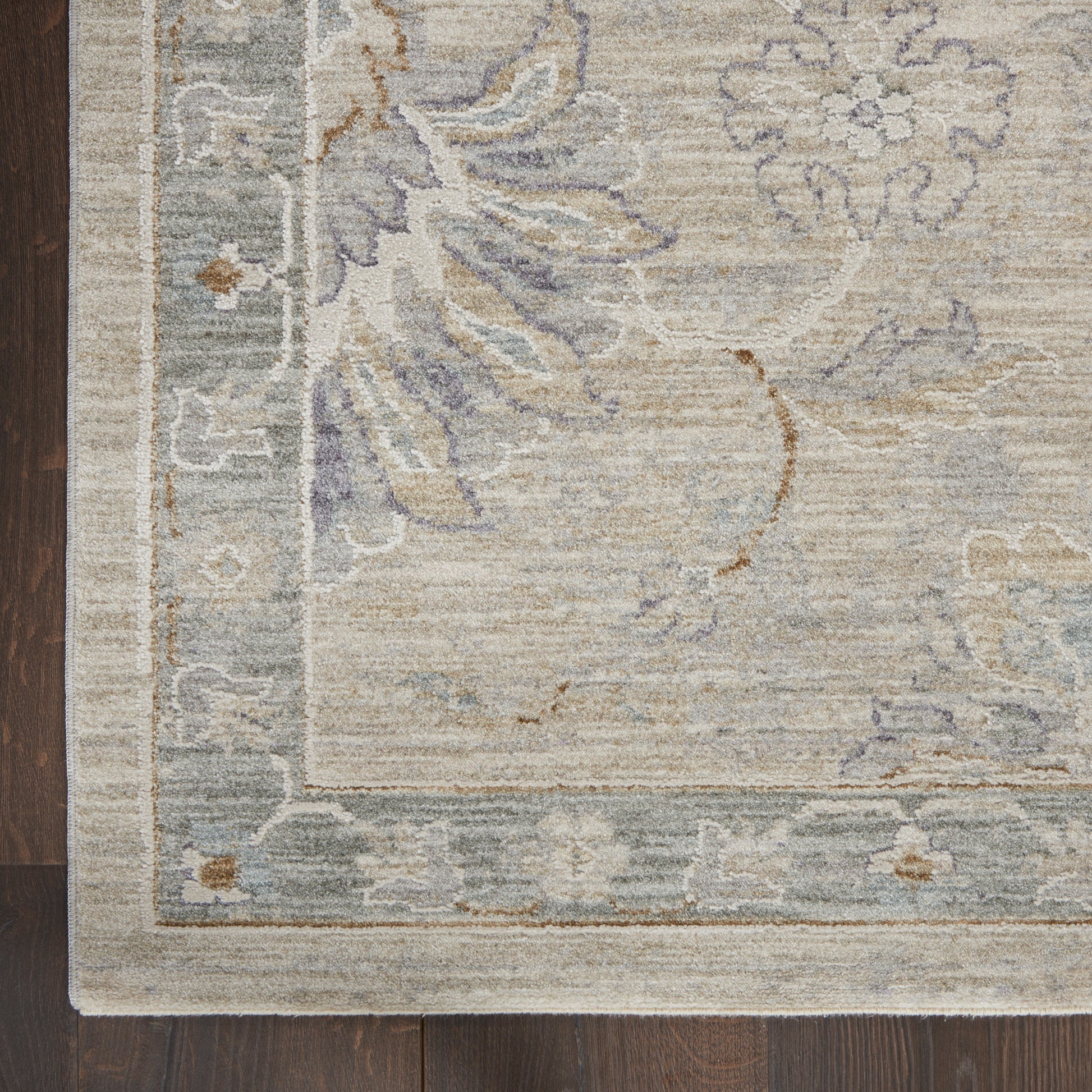 Nourison Home Infinite  Light Grey  Traditional
