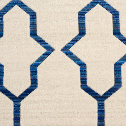 Barclay Butera Butera Collection  Ivory Navy  Transitional