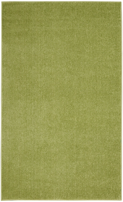 Nourison Home Nourison Essentials NRE01 Green Contemporary Power-loomed Rug
