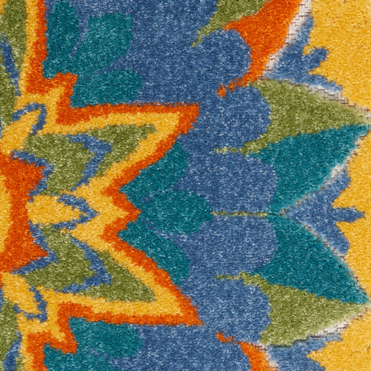 Nourison Home Aloha  Multicolor  Contemporary