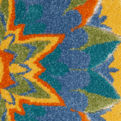 Nourison Home Aloha  Multicolor  Contemporary
