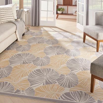 Waverly Sun N Shade  Grey  Contemporary