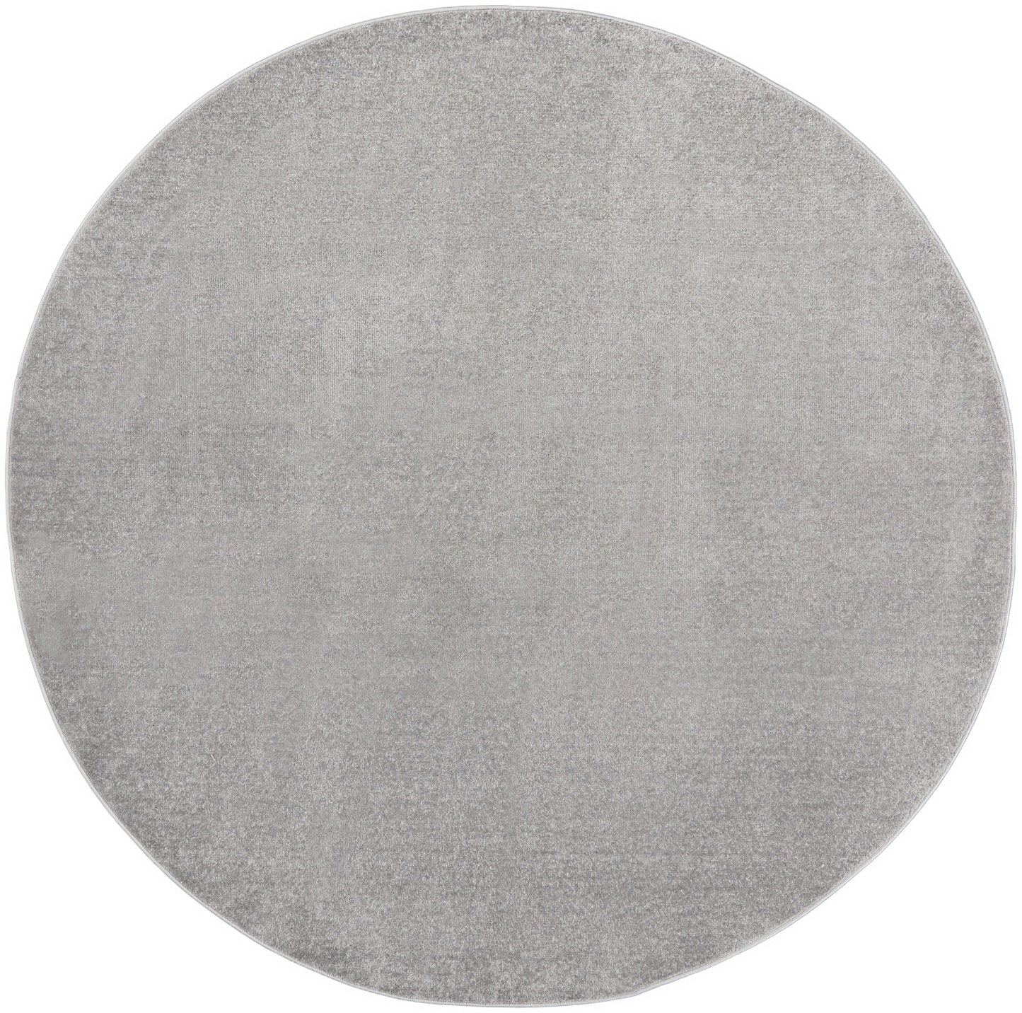 Nourison Home Nourison Essentials NRE01 Silver Grey Contemporary Power-loomed Rug