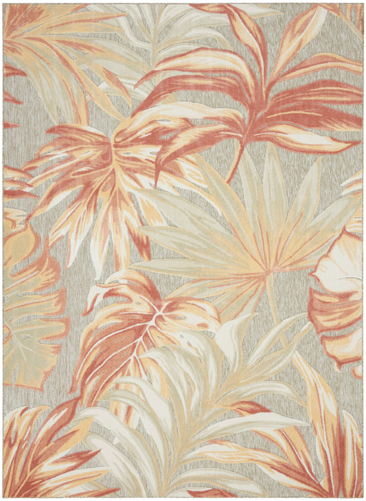 Nourison Home Aloha  Sage Rose  Contemporary
