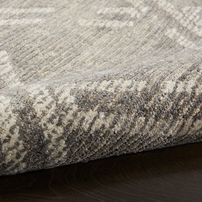 Nourison Home Venosa  Grey Ivory  Contemporary