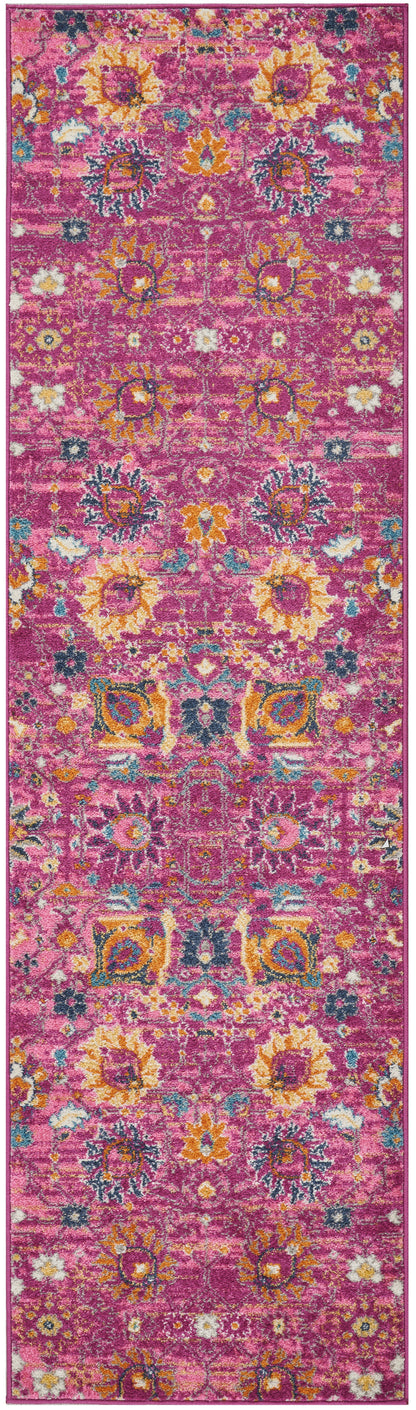 Nourison Home Passion PSN01 Fuchsia Transitional Power-loomed Rugs