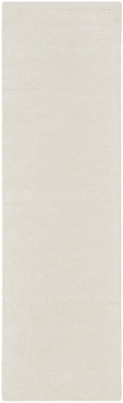 DKNY Pure Patterns PRN01 Ivory Contemporary Hand Tufted Rug
