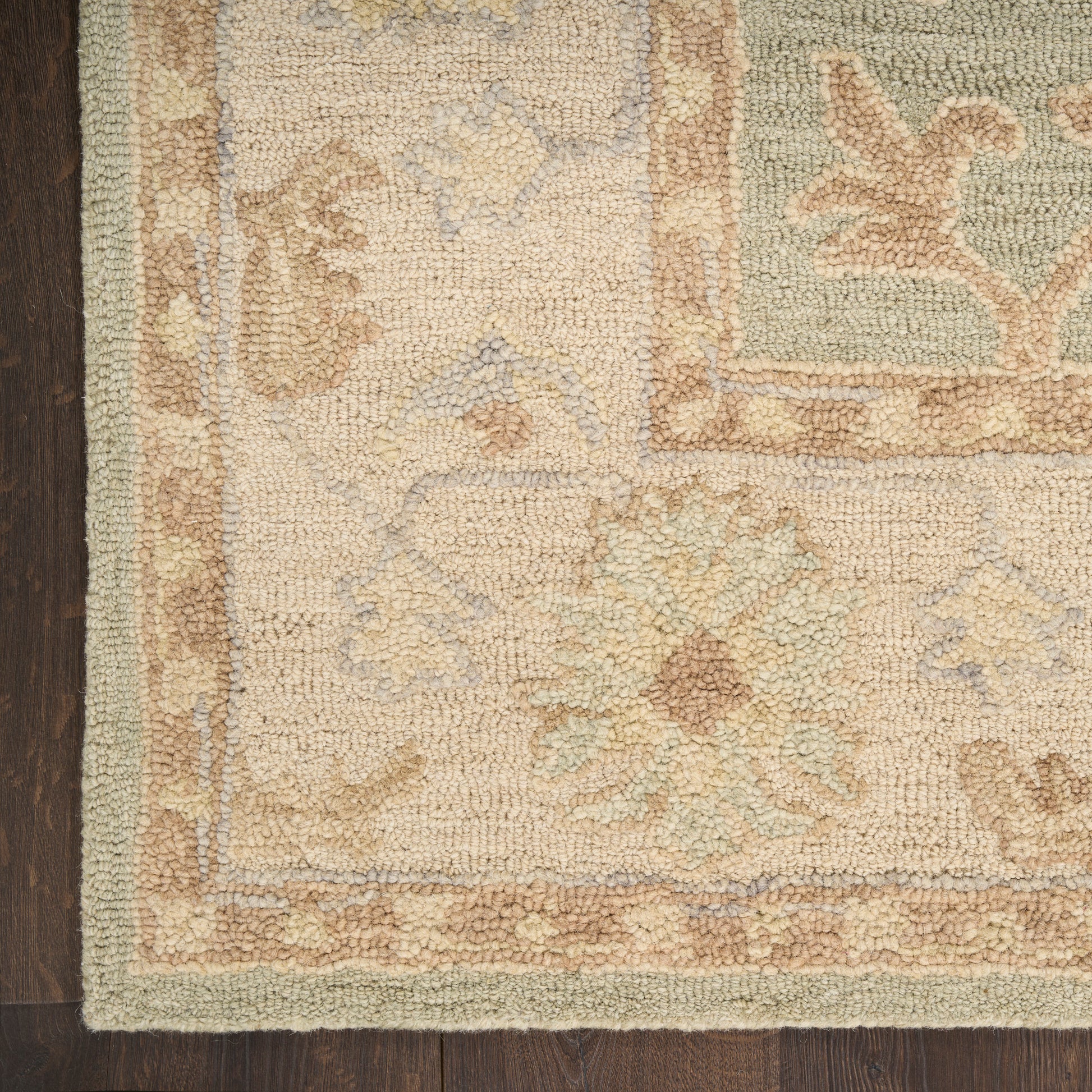 Nourison Home Maison  Sage Ivory  Traditional