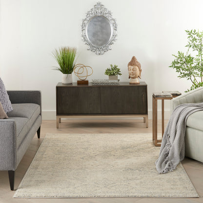 Nourison Home Tranquil  Beige Grey  Traditional