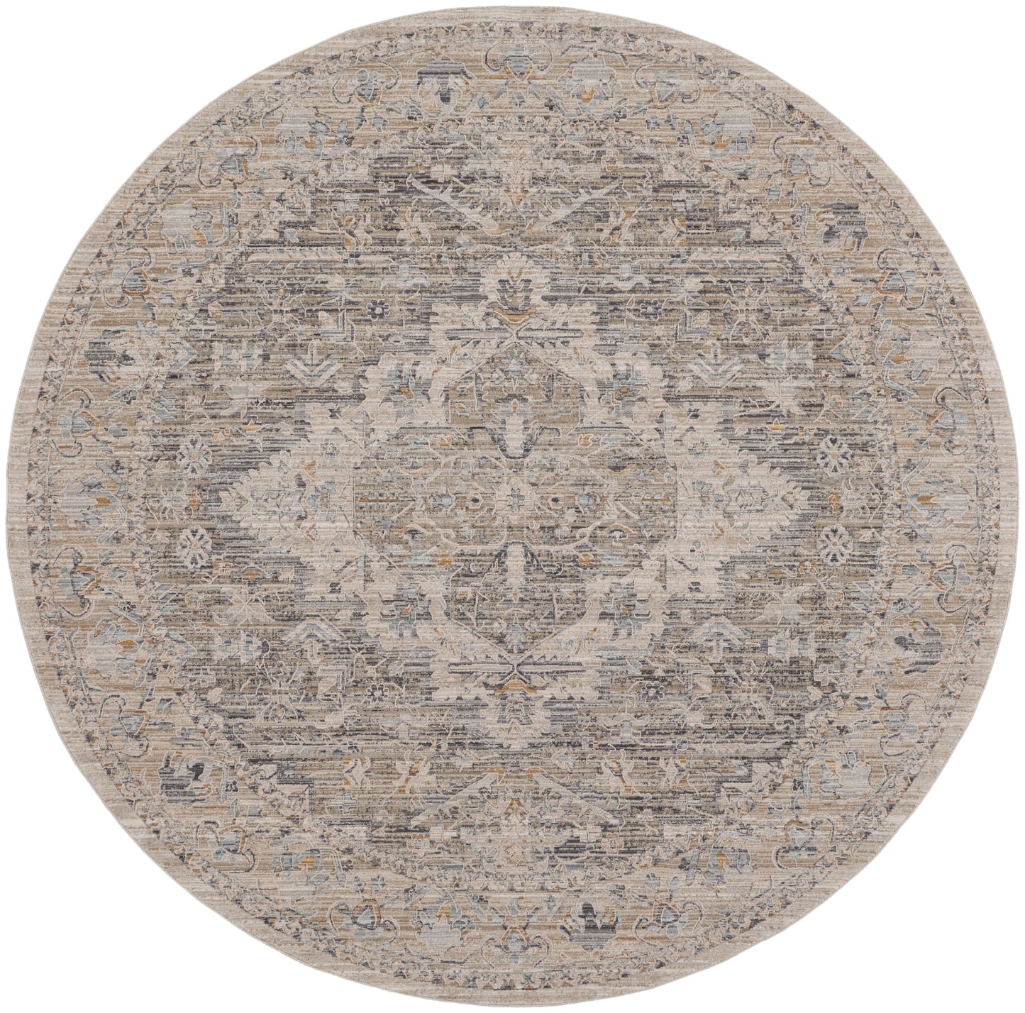 Nourison Home Lynx LNX04 Ivory Taupe Transitional Power-loomed Rug