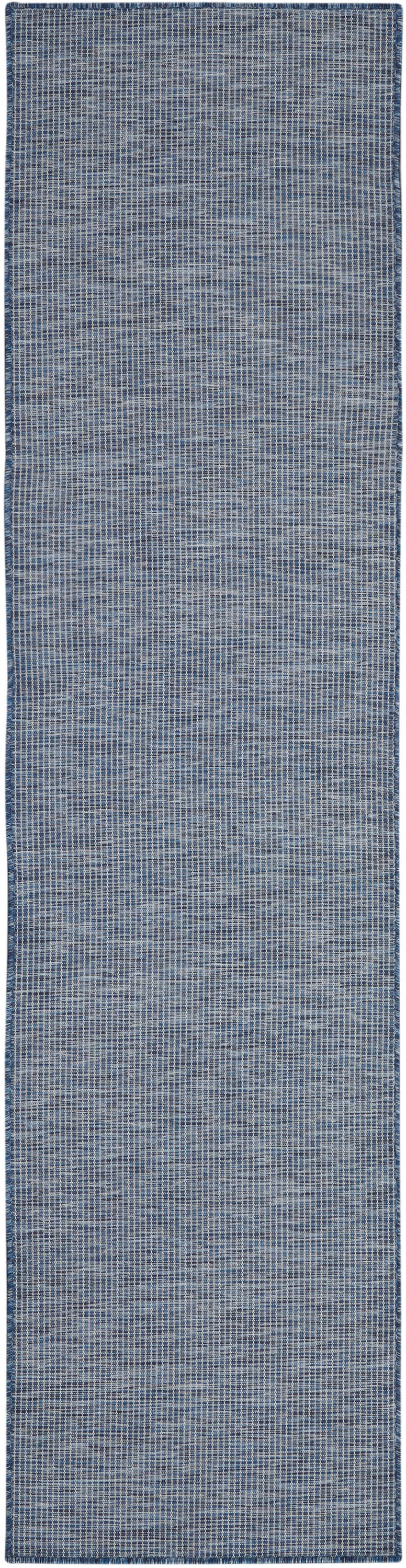 Nourison Home Positano POS01 Navy Blue Contemporary Power-loomed Rug