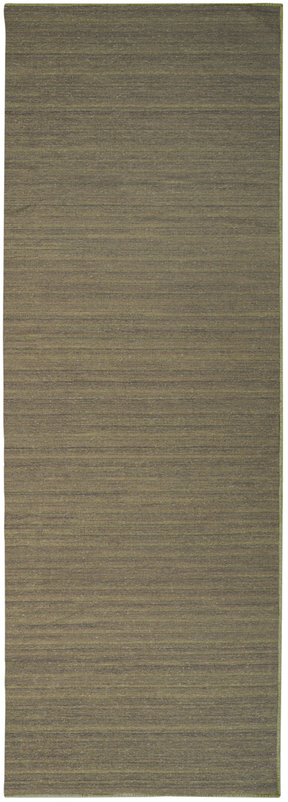 Nourison Home Washable Essentials WAE01 Green Contemporary Loom-woven Rug