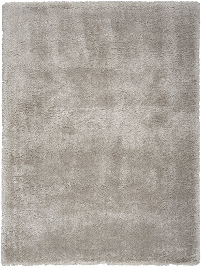 Nourison Home Dreamy Shag DRS05 Silver Contemporary Power-loomed Rug