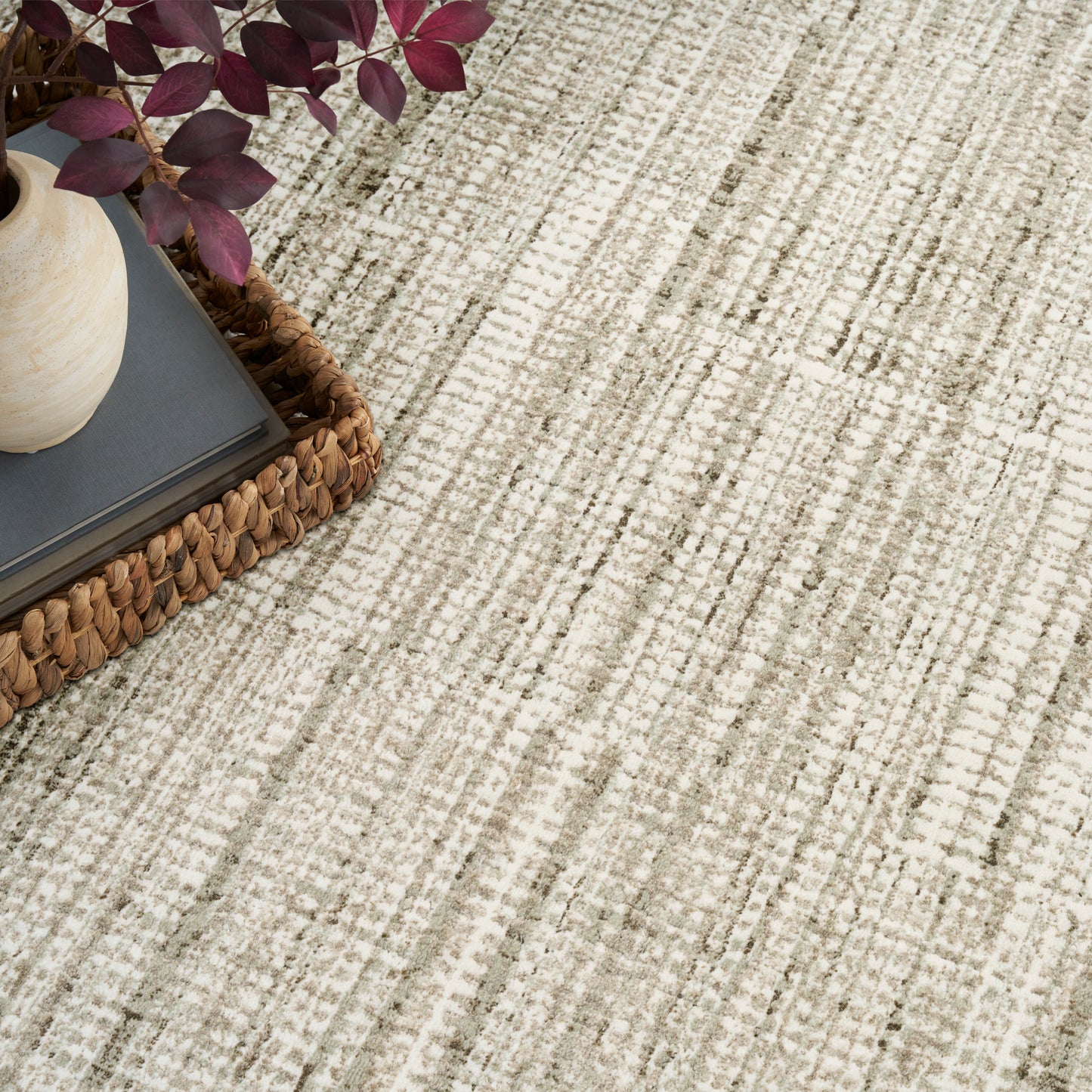 Nourison Home Soft Structure  Sage  Contemporary