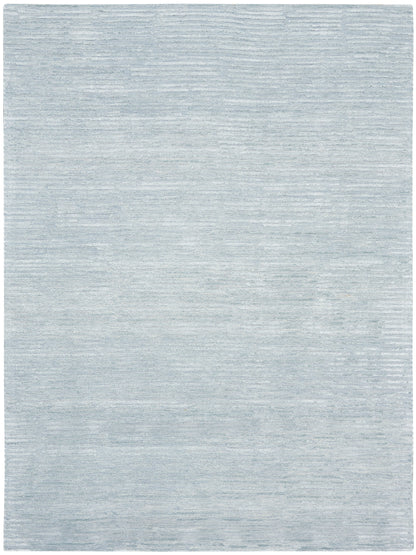 Calvin Klein CK010 Linear LNR01 Light Blue Contemporary Hand Tufted Rug