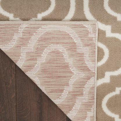 Nourison Home Jubilant  Taupe  Transitional