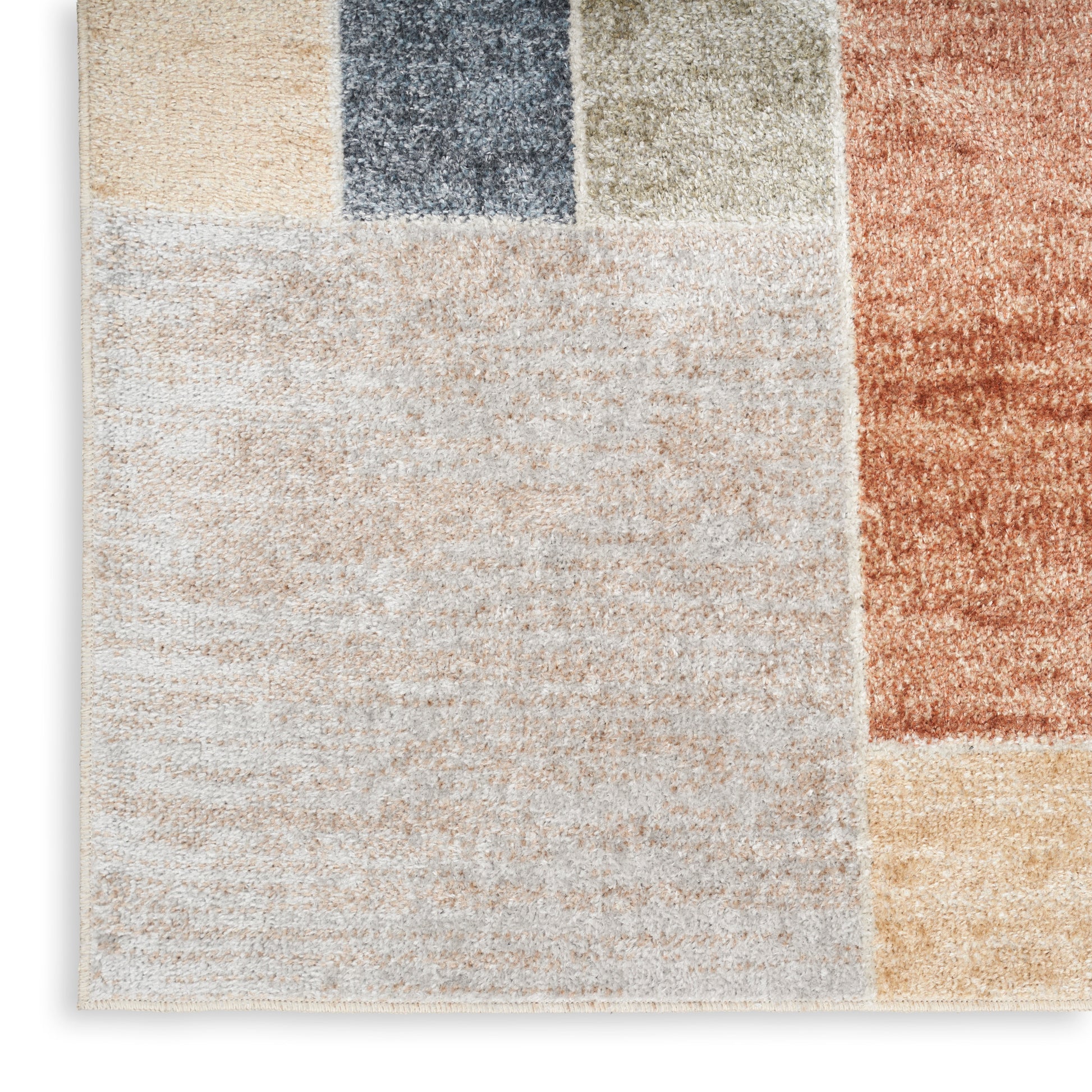 Nourison Home Astra Machine Washable  Multicolor  Contemporary