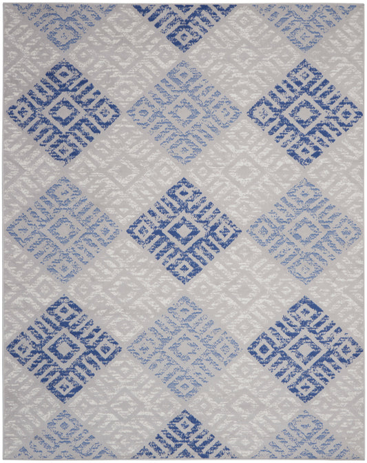 Nourison Home Whimsicle  Grey Blue  Transitional