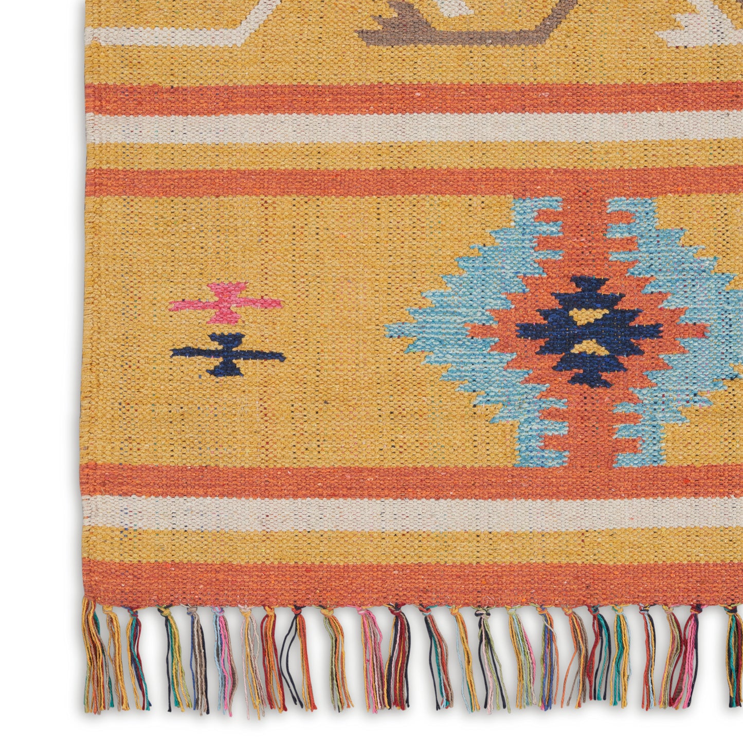 Nourison Home Baja  Yellow  Transitional