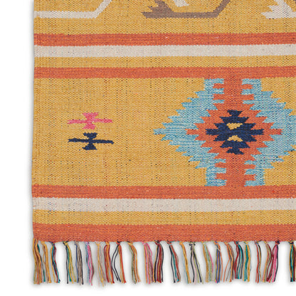 Nourison Home Baja  Yellow  Transitional