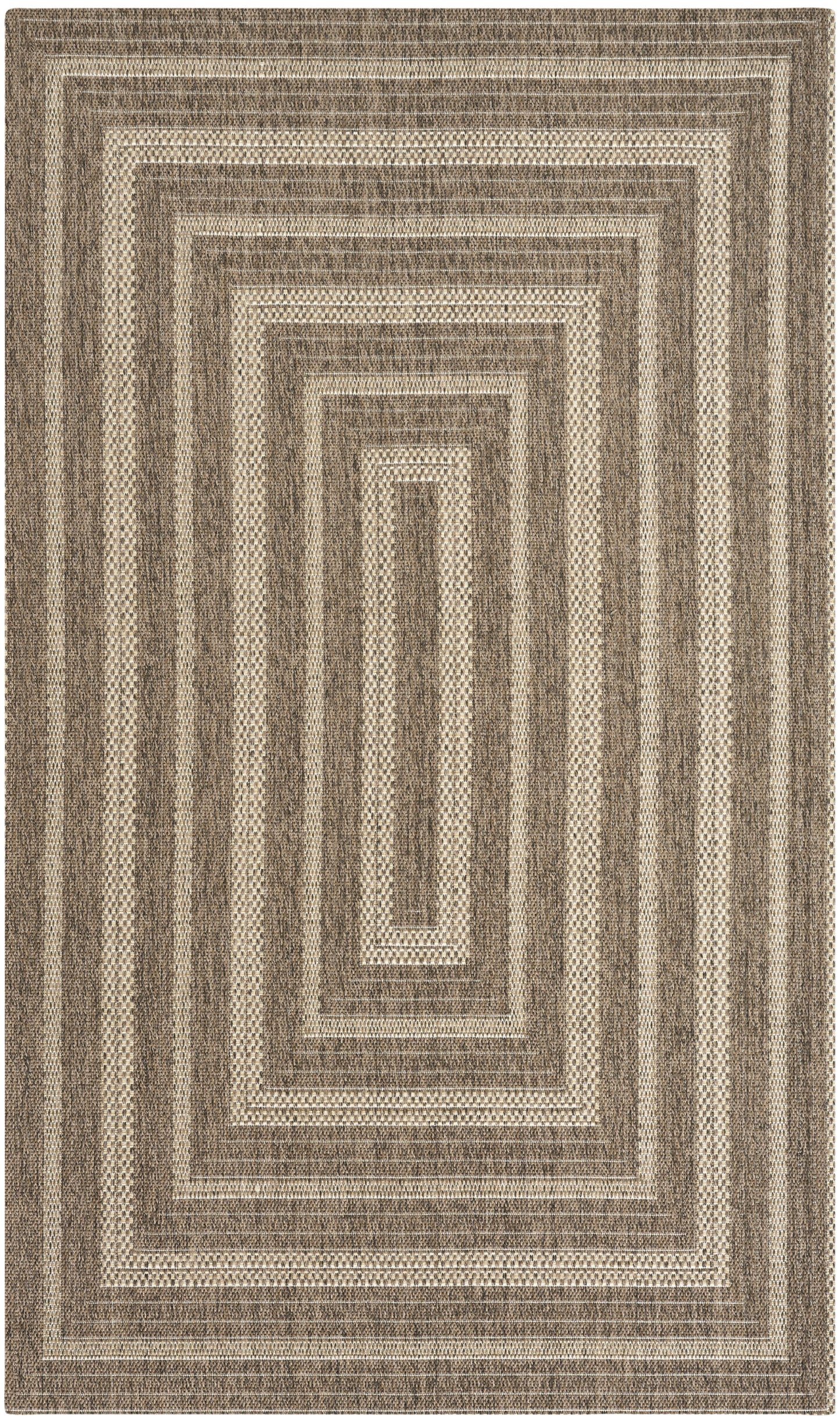 Nourison Home Tulum TLM04 Brown Contemporary Loom-woven Rug