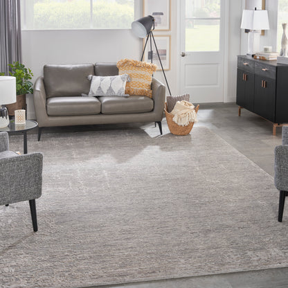 Nourison Home Luna  Grey Silver  Contemporary