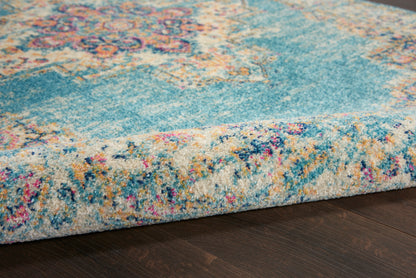 Nourison Home Passion  Light Blue  Transitional