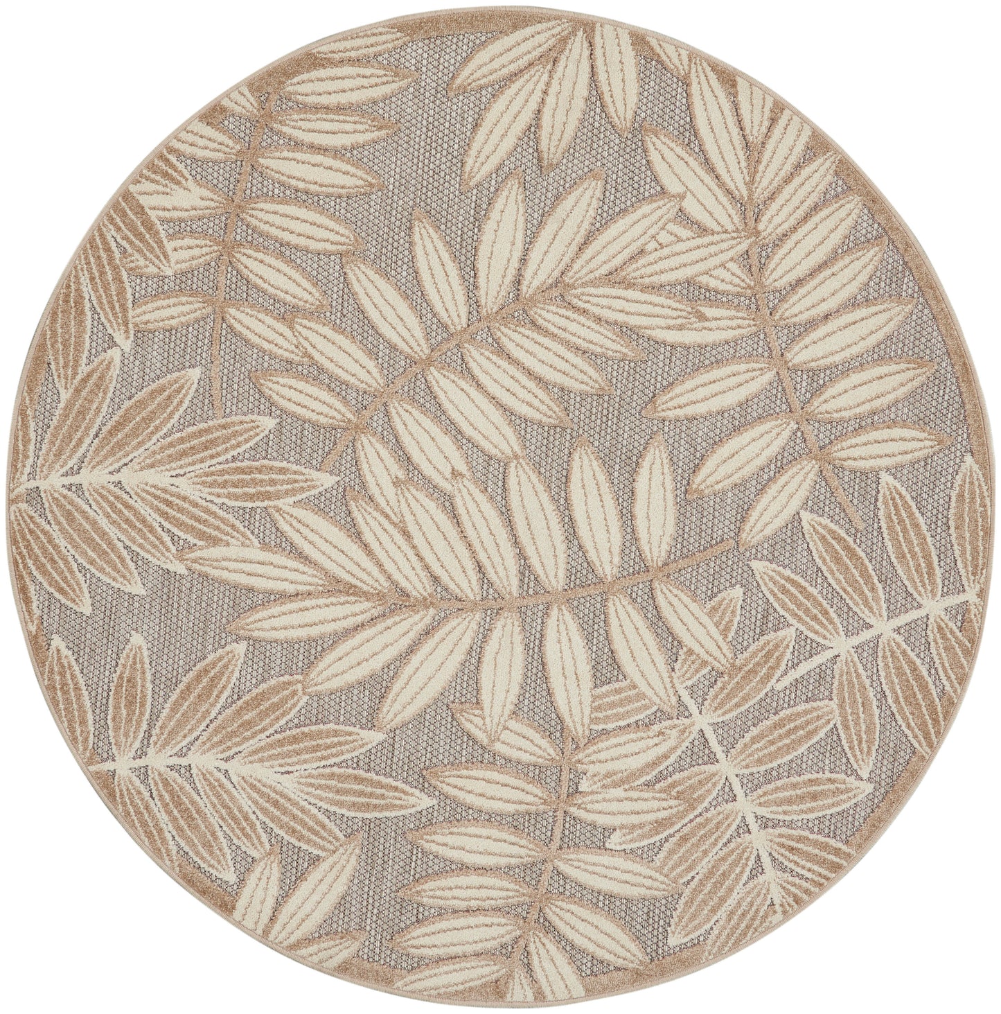 Nourison Home Aloha ALH18 Natural Contemporary Power-loomed Rugs