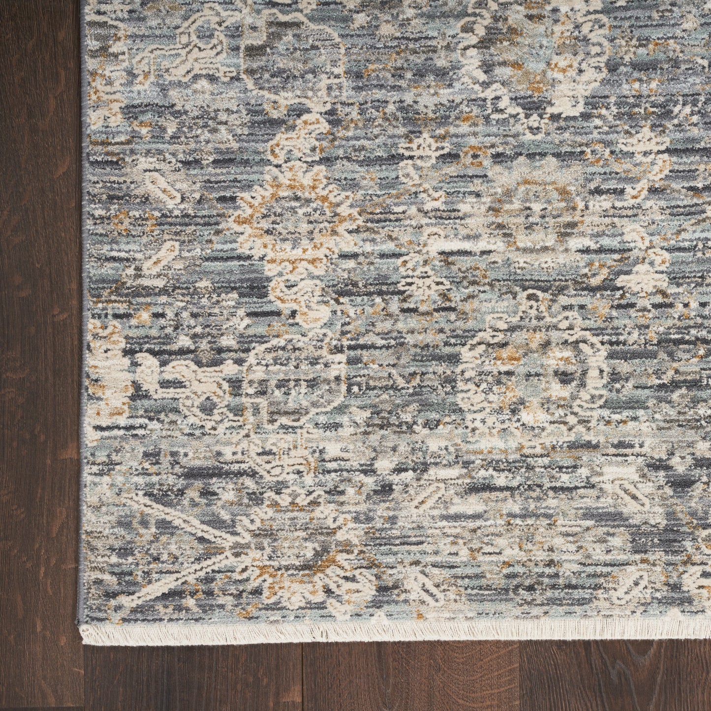 Nourison Home Lynx  Charcoal  Transitional