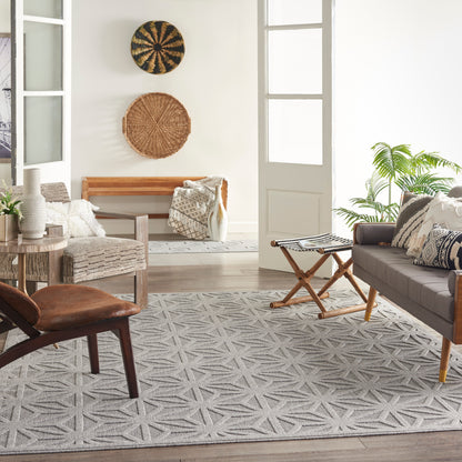 Nourison Home Cozumel  Light Grey  Contemporary