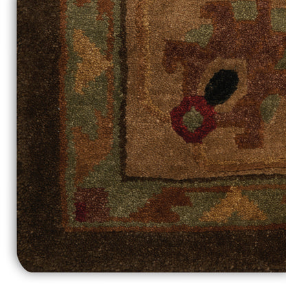 Nourison Home Tahoe  Espresso  Traditional