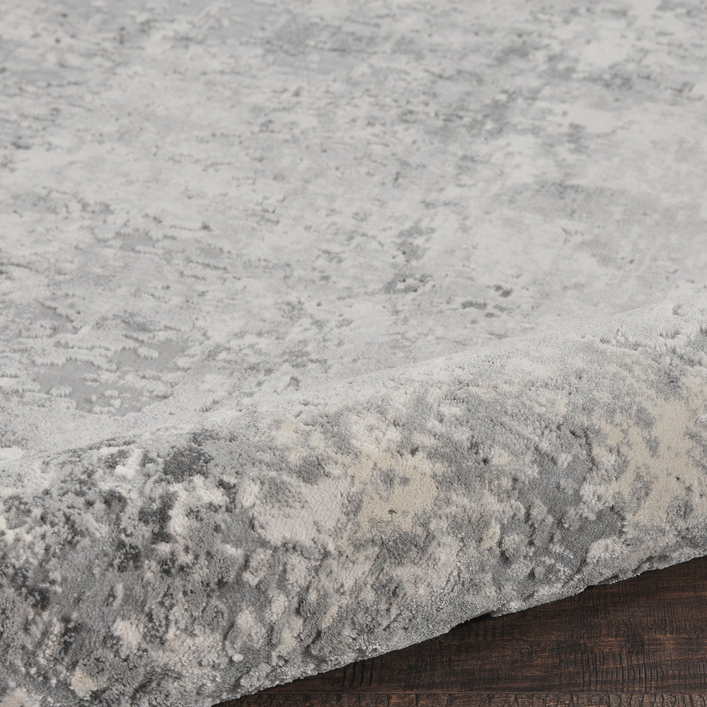 Nourison Home Rustic Textures  Grey Beige  Contemporary