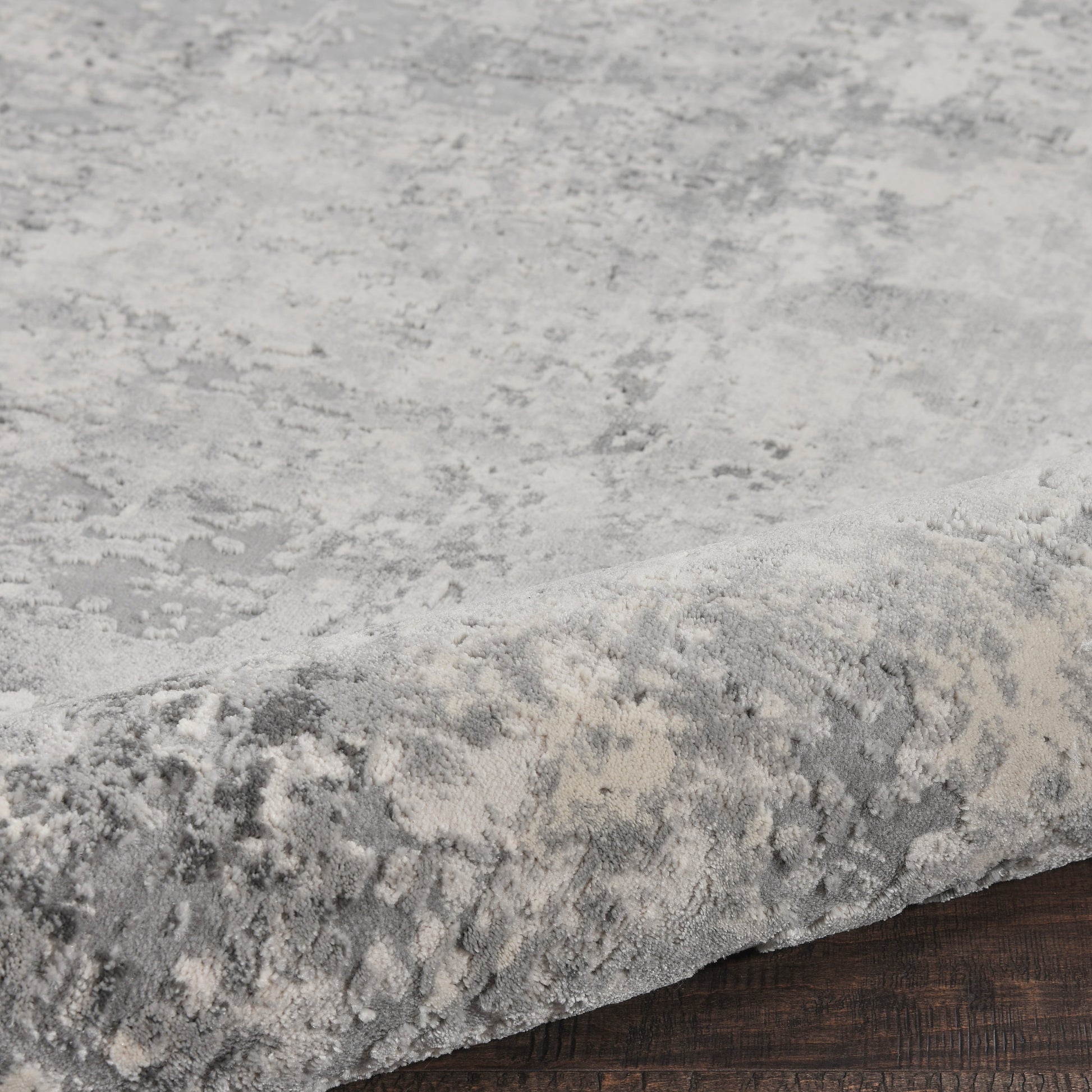 Nourison Home Rustic Textures  Grey Beige  Contemporary