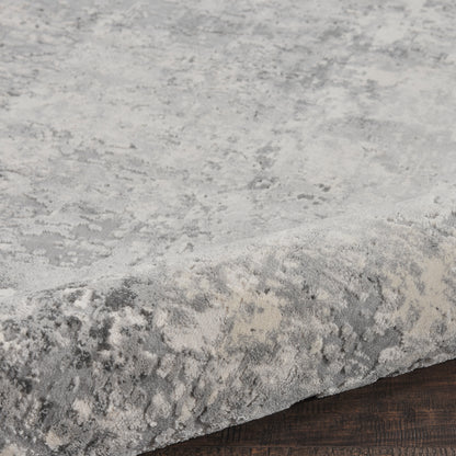 Nourison Home Rustic Textures  Grey Beige  Contemporary