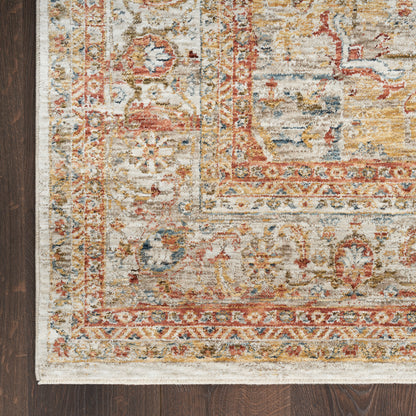 Nourison Home Sahar  Ivory Rust  Traditional