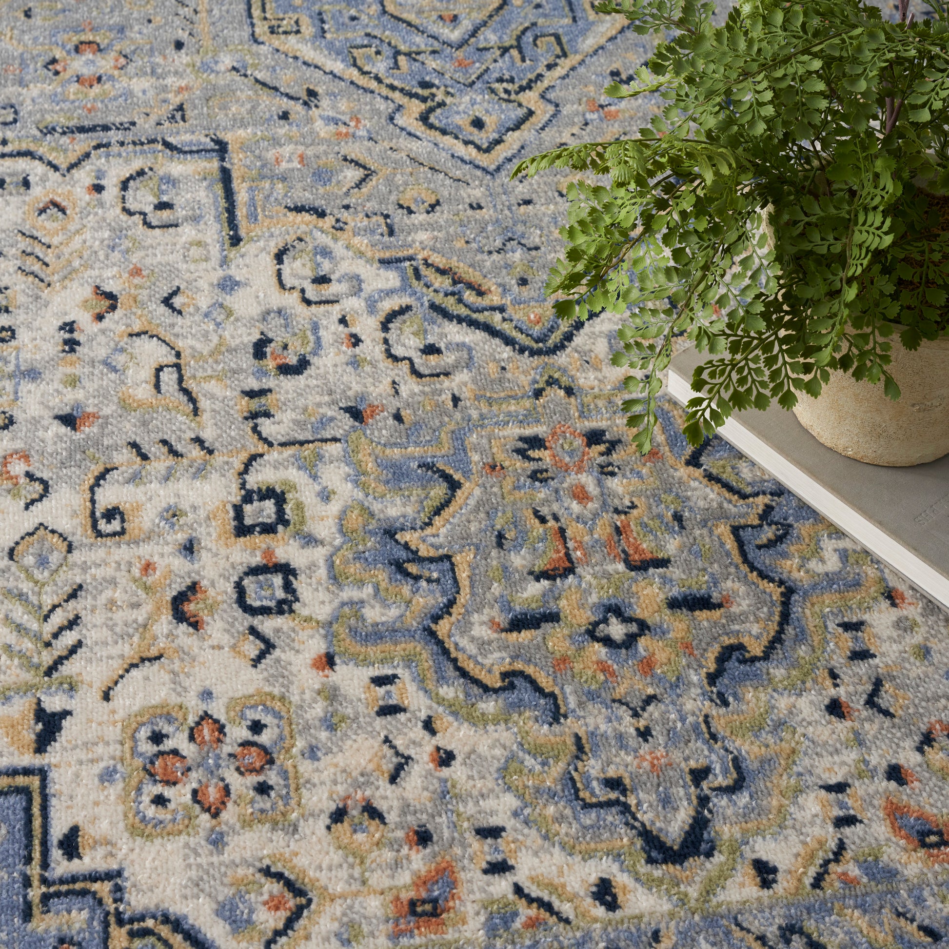 Nourison Home Nourison Essentials Persian  Blue  Traditional