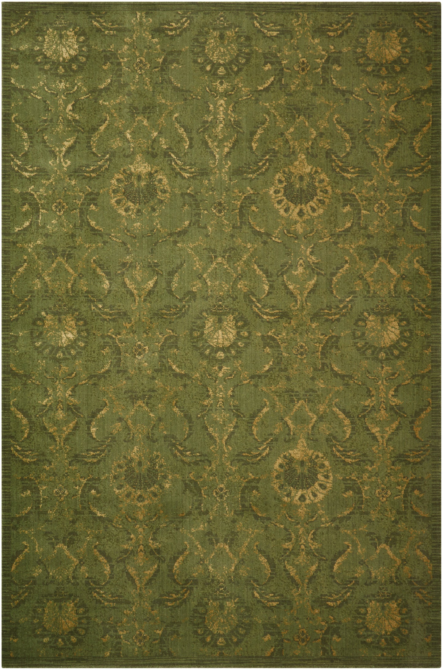 Nourison Home Silken Allure  Light Green  