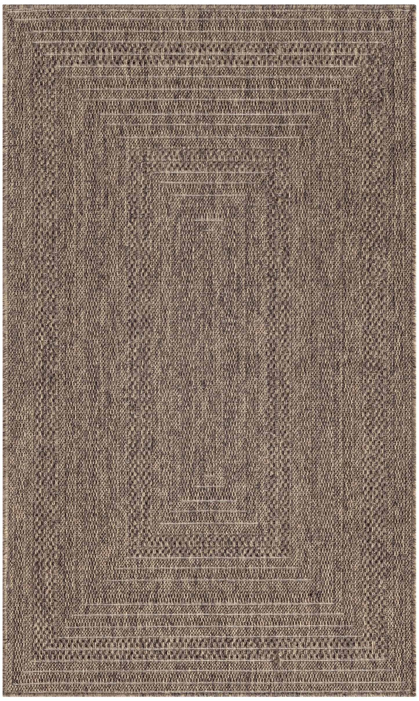 Nourison Home Tulum TLM04 Brown Contemporary Loom-woven Rug