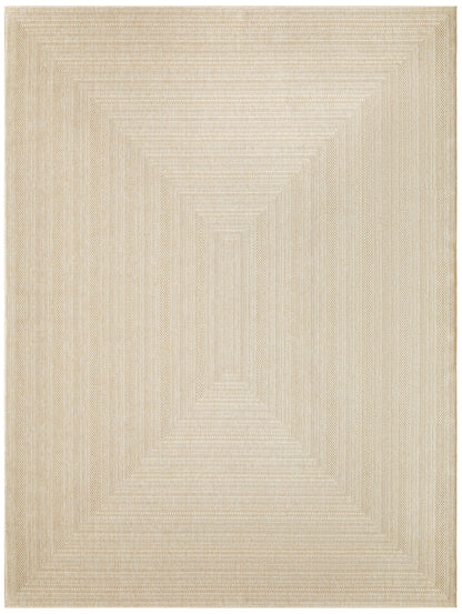 Nourison Home Tulum TLM04 Cream Contemporary Loom-woven Rug
