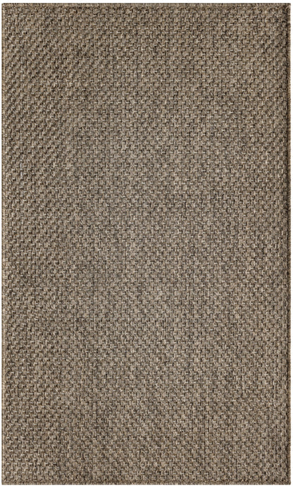 Nourison Home Tulum TLM03 Brown Contemporary Loom-woven Rug