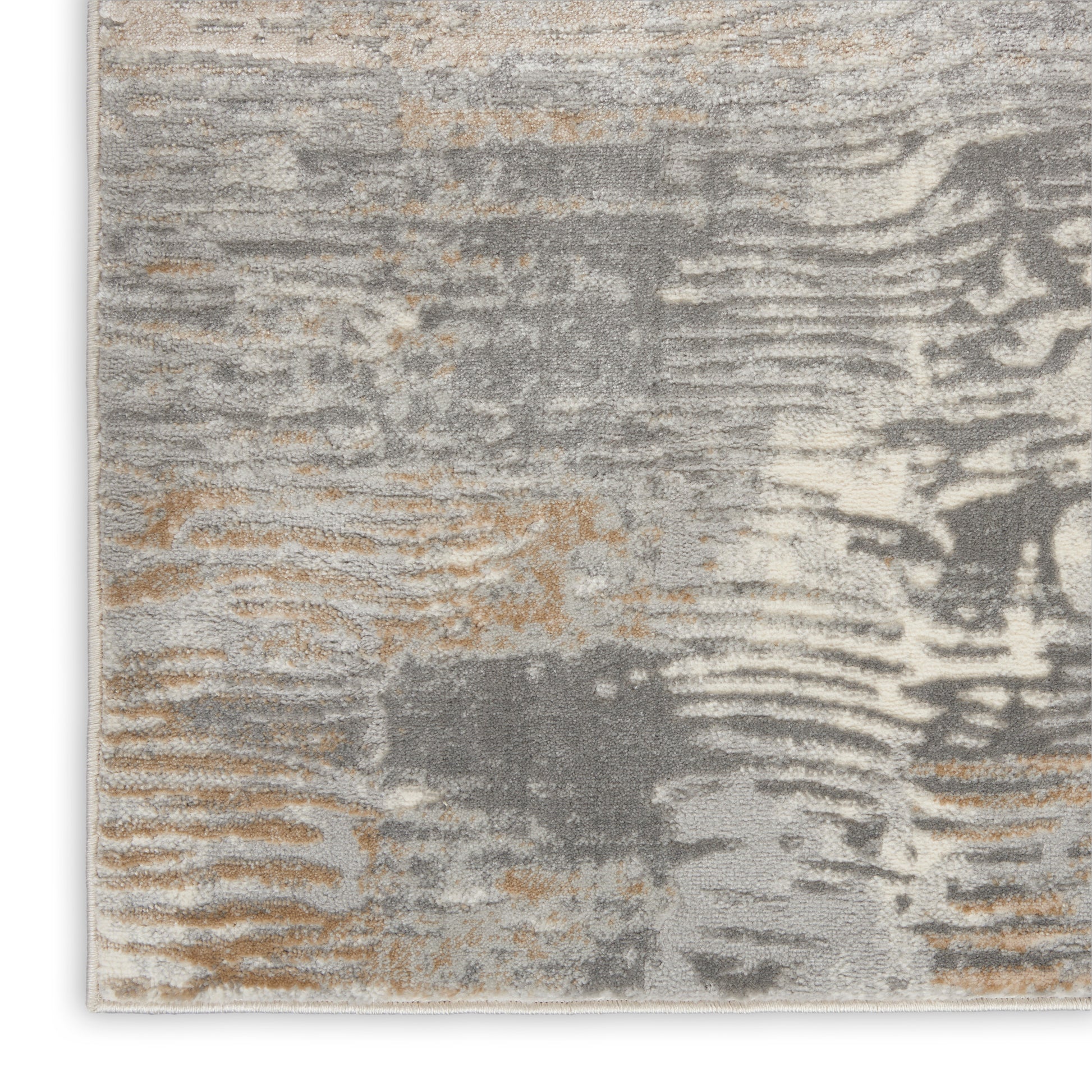 Nourison Home Solace  Grey Beige  Contemporary